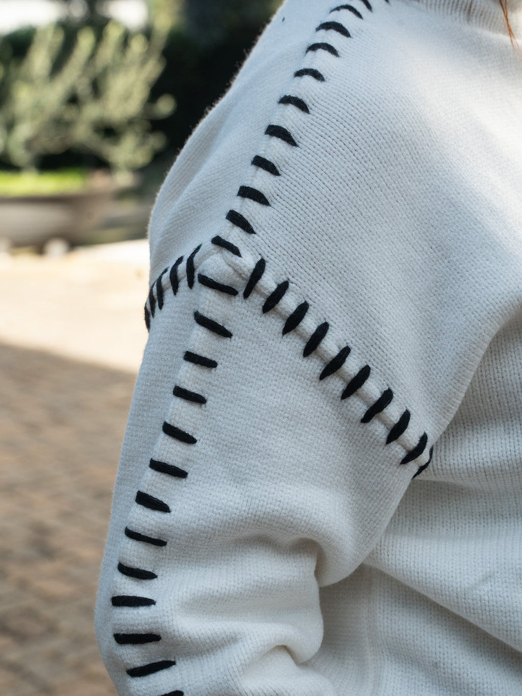 Maglia con Impuntura